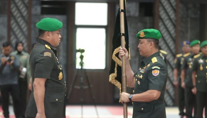 Tongkat Komando Logistik TNI AD Berpindah! Kasad Lantik Kapusbekangad Baru