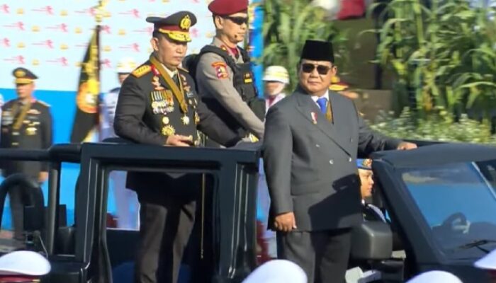Puncak HUT ke-79 Bhayangkara, Prabowo Pimpin Upacara Megah di Monas, Polri Tampil dengan Wajah Baru
