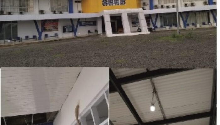 Baru 5 Tahun, Gedung RSUD Zapa Way Kanan Reok, Ada Apa?
