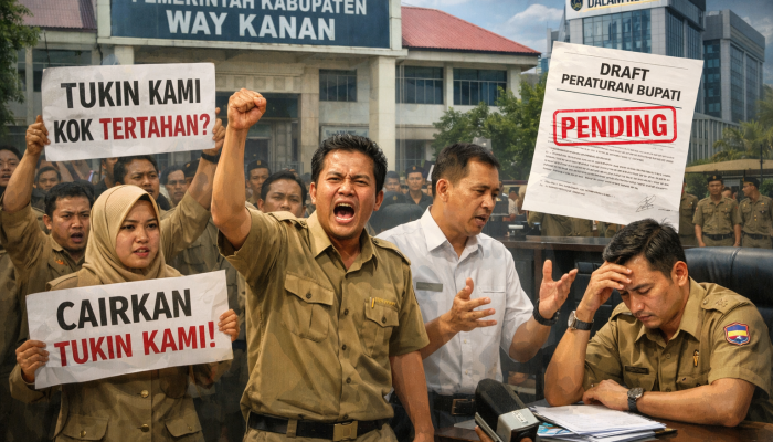 Ribuan ASN Menunggu, Tukin Tak Cair: Ada Apa di Pemkab Way Kanan?”
