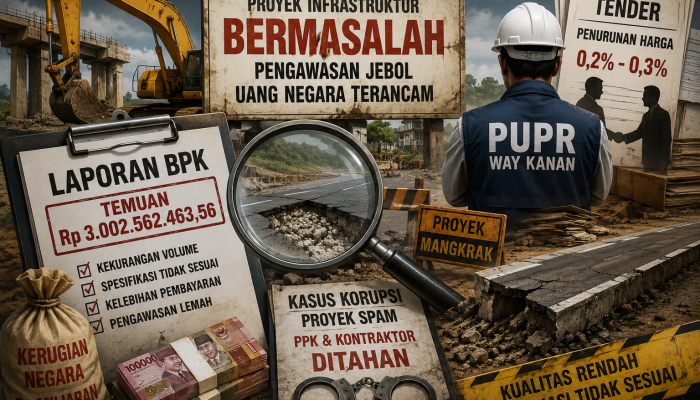 WTP Tak Menjamin Bersih, Jejak Kelam PUPR Way Kanan Belum Hilang