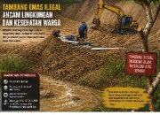 APH Ciut? Tambang Emas Ilegal di Way Kanan Diduga Terus Beroperasi