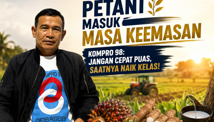 Dukungan Pemerintah Menguat, Kompro 98 Dorong Petani Manfaatkan Masa Keemasan