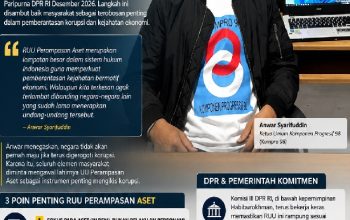 RUU Perampasan Aset Ditargetkan Rampung Desember 2026, Anwar: Jangan Sampai Korupsi Terus Gerogoti Negara
